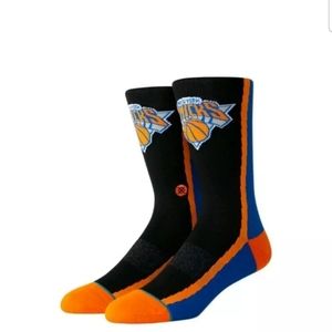 Stance Casual NBA NY Knicks HWC Warmup Socks! Sz L
